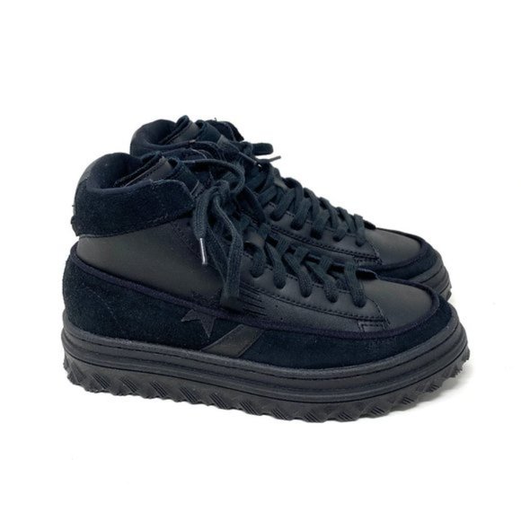 Converse Women's Size 7 169478C Black Ice Pro Leather X2 High Sneakers Lifestyle - Picture 6 of 9